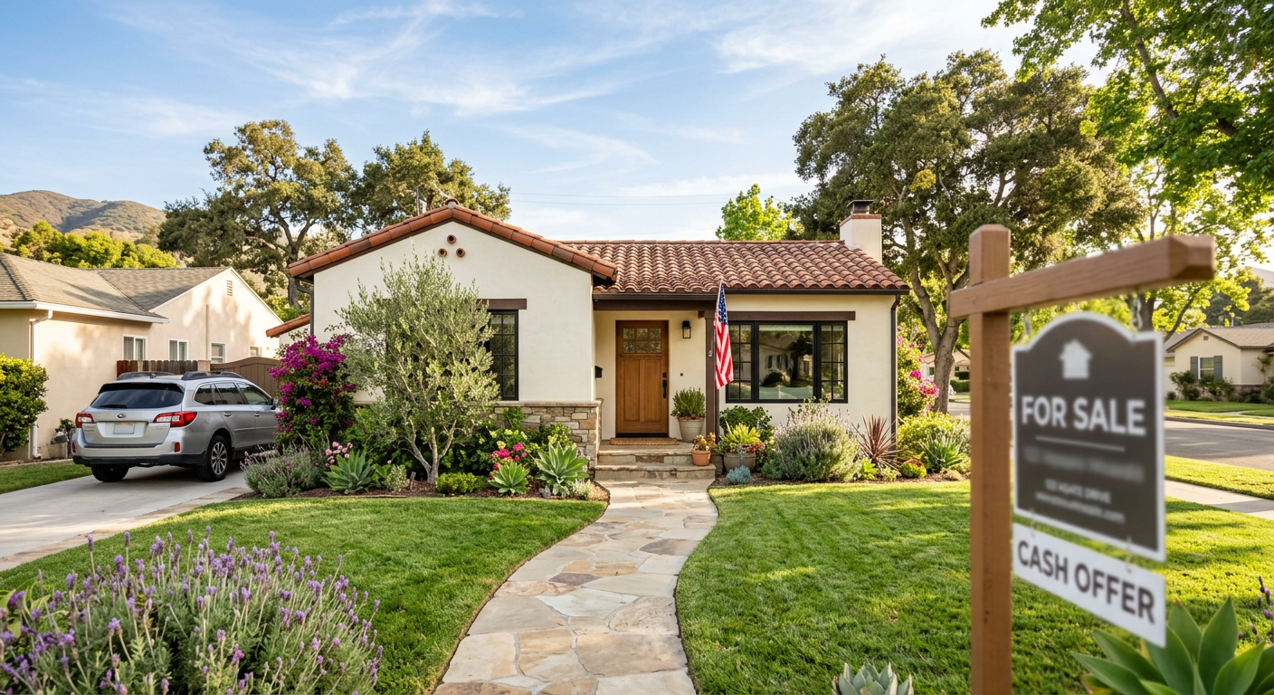 A single-family residential house located in Ventura County California