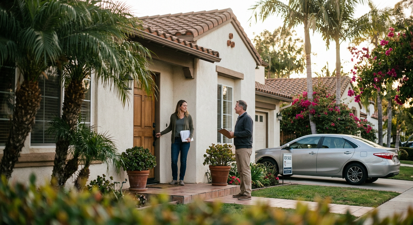 A modern home in Ventura County California representing fast property sales