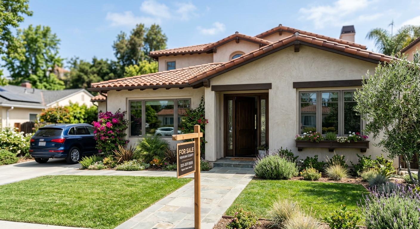 Beautiful single family home in Ventura County California