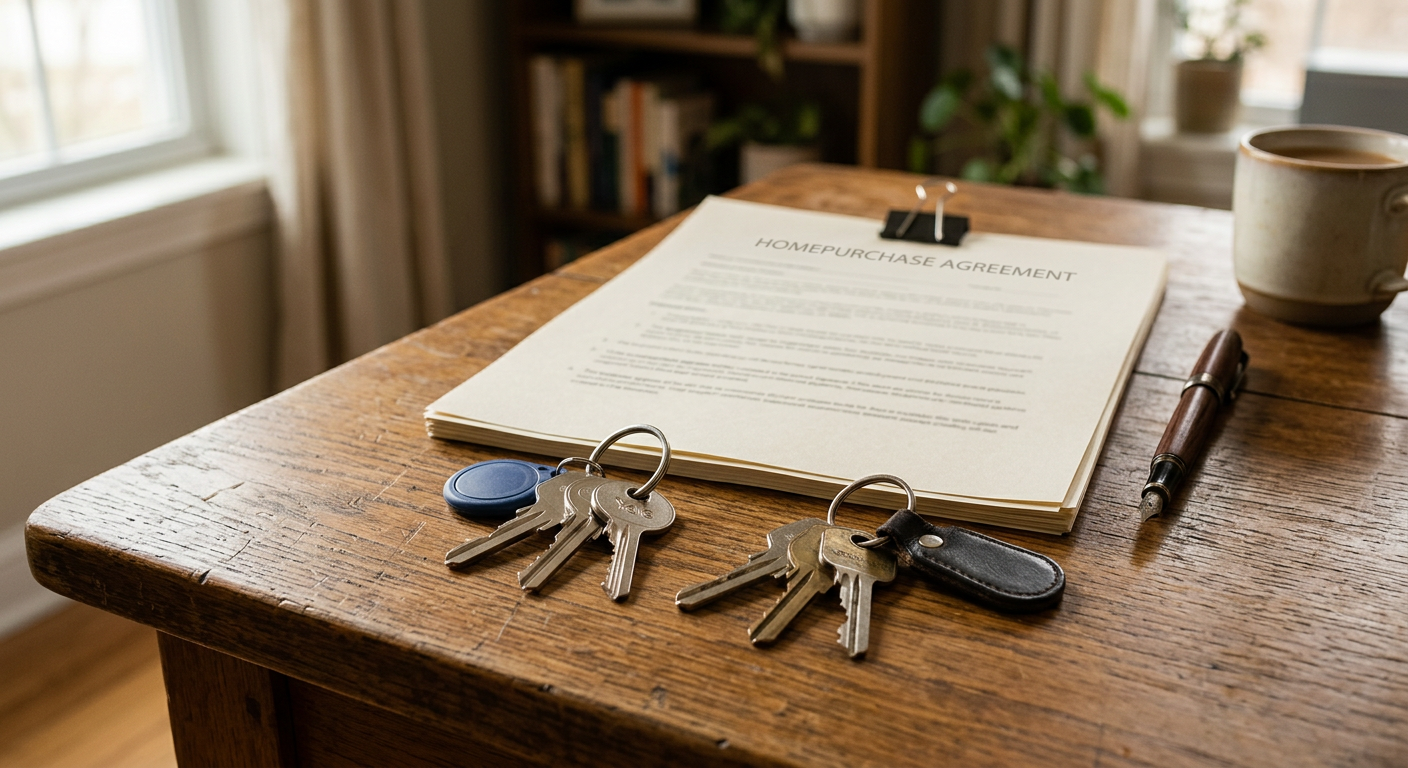 Suburban Ventura County home representing real estate options during a California divorce.