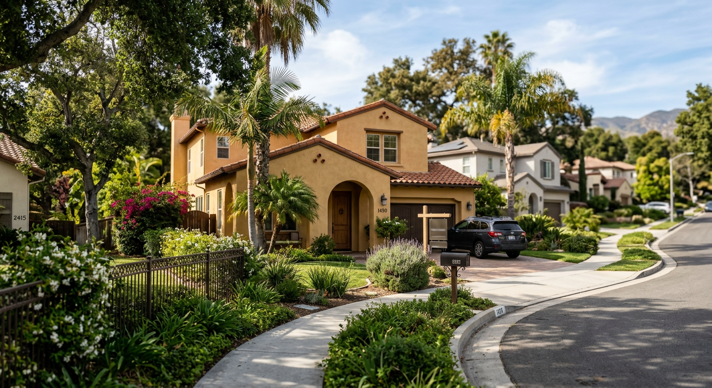Single family home in Ventura County California